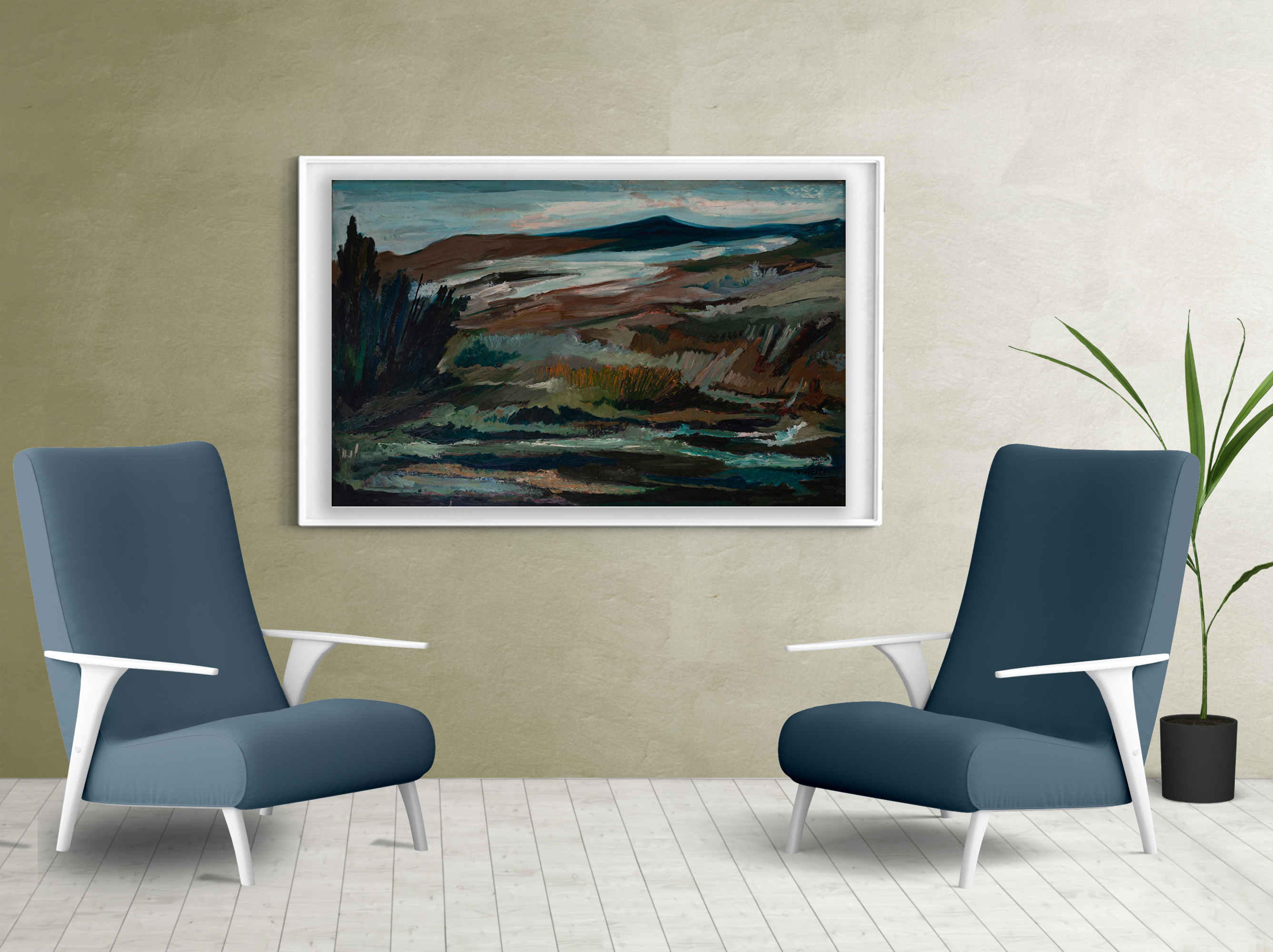 Living cuadro Malvinas 6